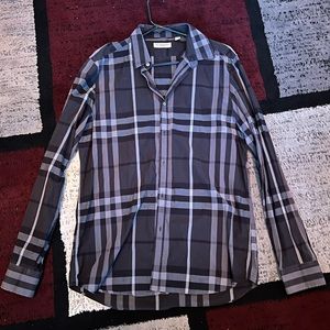 Mens Burberry London Dress Shirt